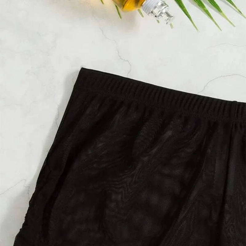 Damen Badeshorts mit seitlichen Raffungen Nord Taschen