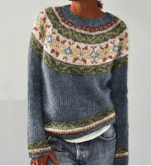Retro-Pullover für Herbst und Winter