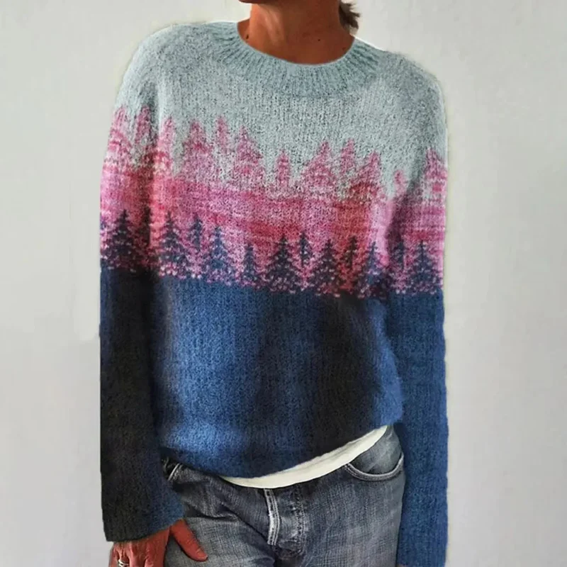 Retro-Pullover für Herbst und Winter