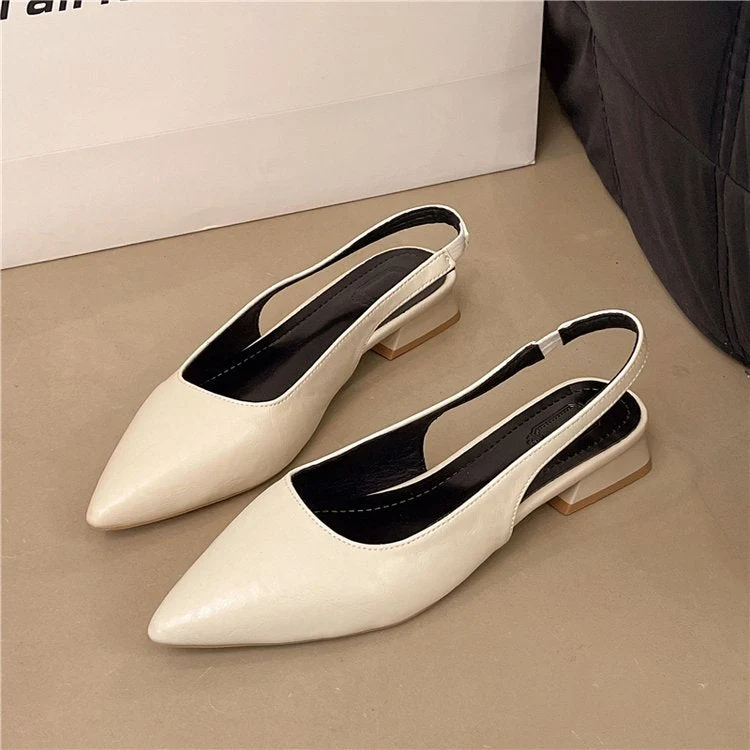 Damen Slingback Pumps aus glänzendem Material Nord Taschen