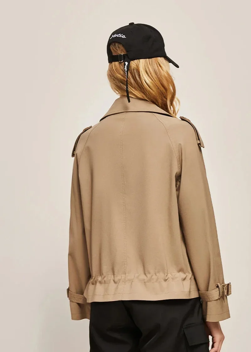 Nord Taschen | Doppelreihiger Trenchcoat für Damen - formelle und lässige Jacke
