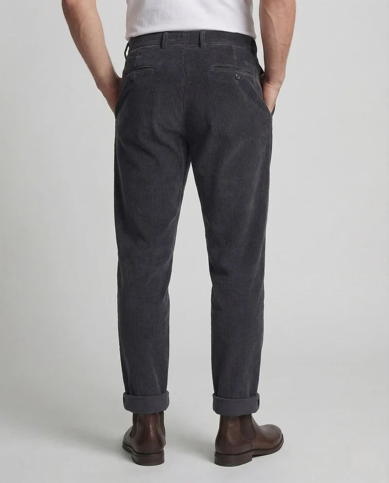Herren Cordhose Bundfalten