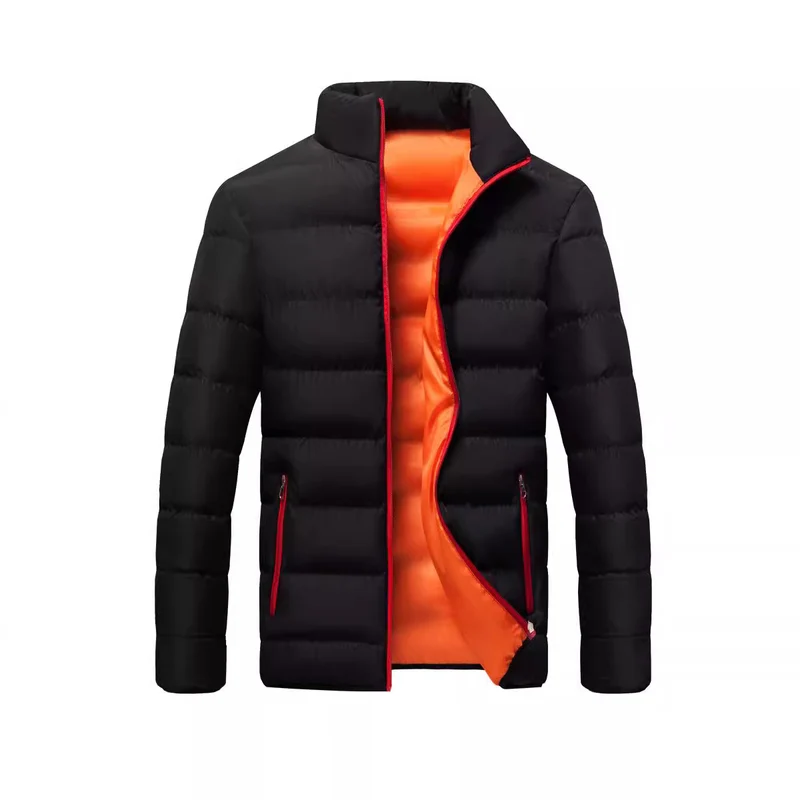 Herren Leichte gesteppte Thermo‑Steppjacke mit kontrastiertem Innenfutter Nord Taschen