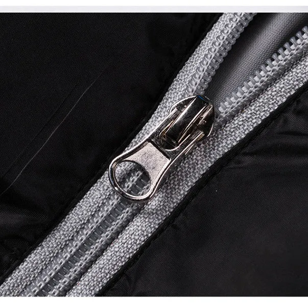 Herren Leichte gesteppte Thermo‑Steppjacke mit kontrastiertem Innenfutter Nord Taschen