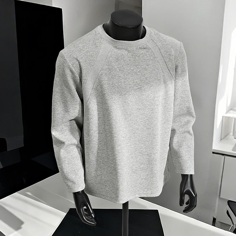 Herren Lässiges Raglan-Sweatshirt mit Rundhals, leichter Struktur und relaxed Fit Nord Taschen
